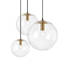 Modern Globe Ball Glass Lighting Chandelier Covers Sphere shade Ceiling Light Fixture Pendant Glass Lamp Shade